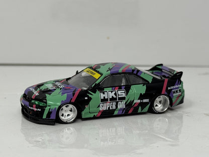 Kaido House MINI GT Nissan Skyline GT-R (R33) HKS Power 1:64 Diecast