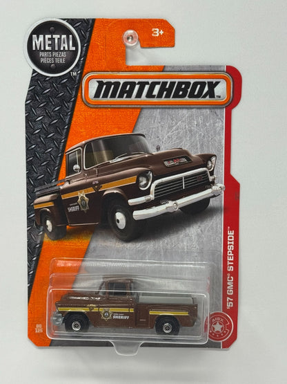 Matchbox 1957 GMC Stepside Sheriff 1:64 Diecast