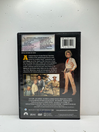 Shane (DVD) Alan Ladd Western