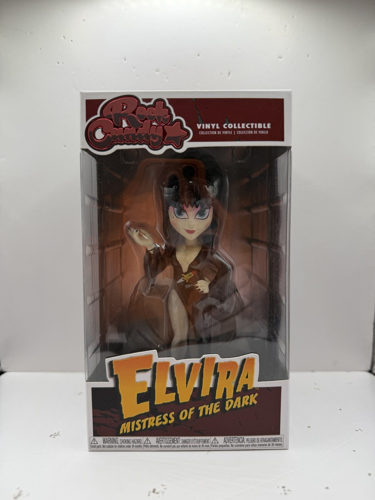 Funko Rock Candy Elvira Mistress of the Dark Vinyl Collectible