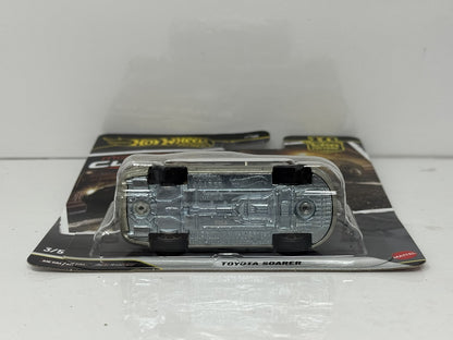 Hot Wheels Premium Modern Classics Toyota Soarer 1:64 Diecast Silver