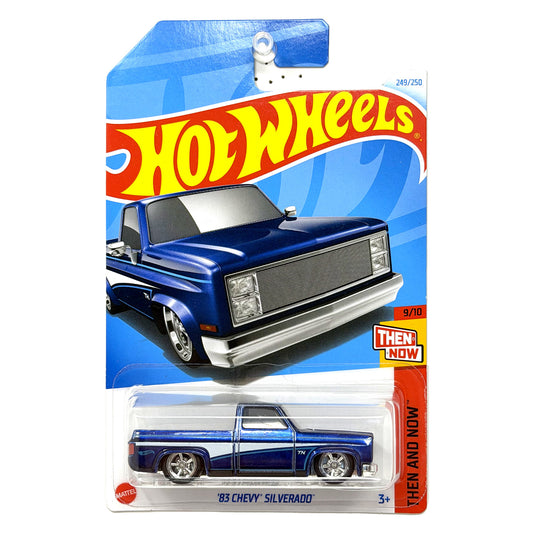 Hot Wheels Super Treasure Hunt 1983 Chevrolet Silverado 1:64 Diecast Blue