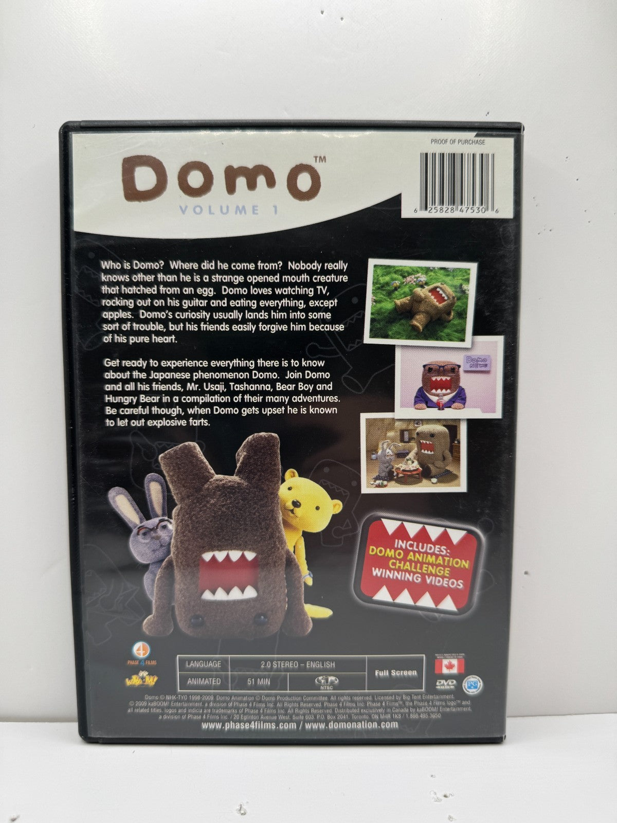 Domo (DVD) Kids Animation