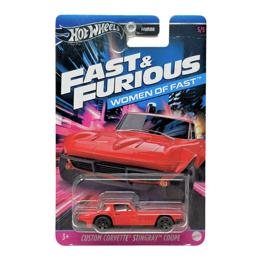 Hot Wheels Fast & Furious Women of Fast Corvette Stingray Coupe 1:64 Diecast