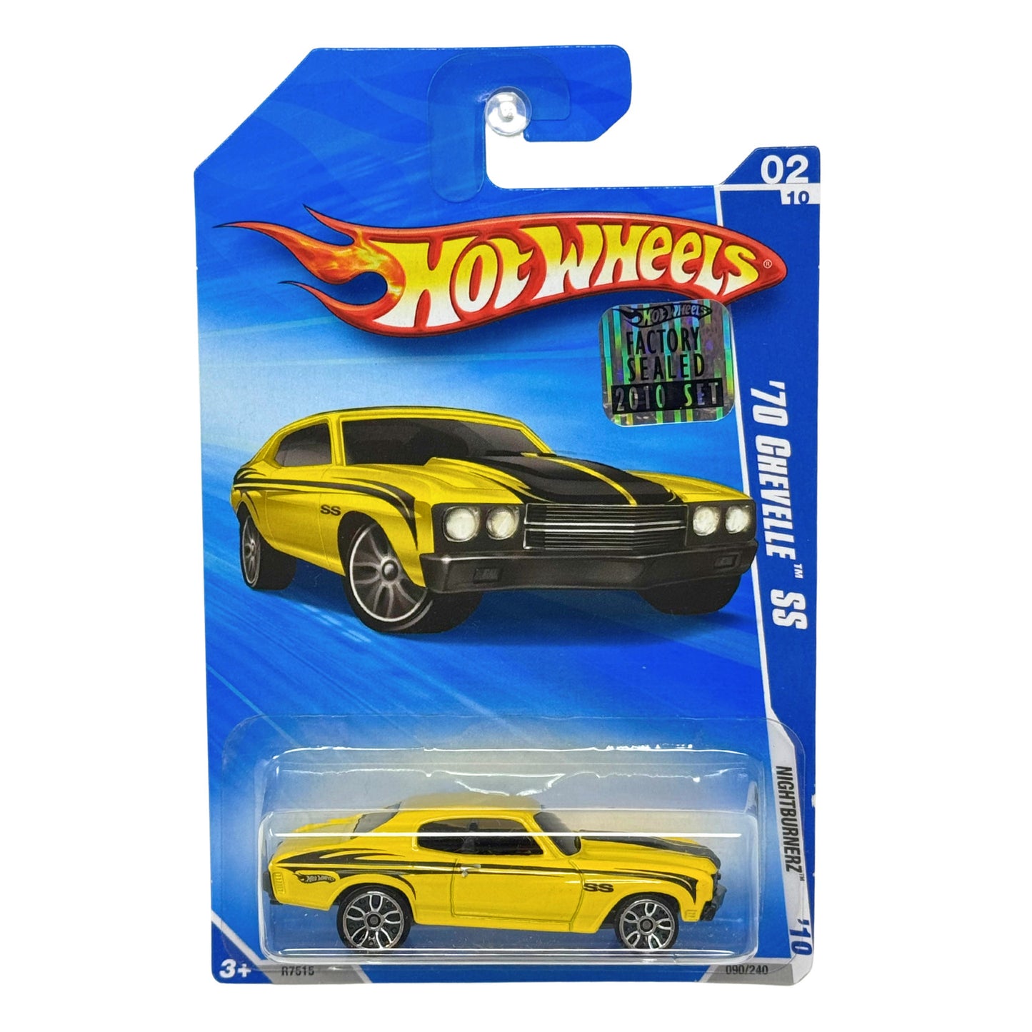Hot Wheels Nightburnerz 1970 Chevy Chevelle SS 1:64 Diecast Factory Sealed