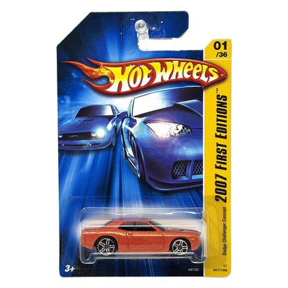 Hot Wheels First Editions Dodge Challenger Concept 1:64 Diecast Orange