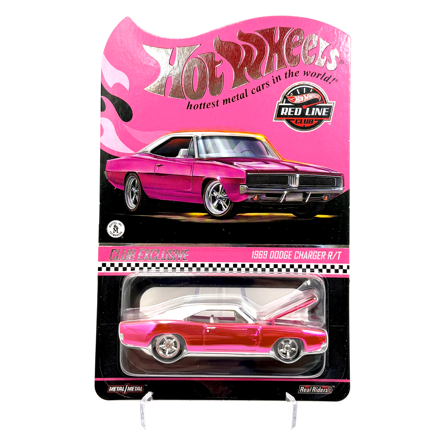 Hot Wheels RLC Red Line Club 1969 Dodge Charger R/T Club Exclusive 1:64 Diecast