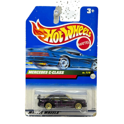 Hot Wheels Mercedes C-Class 1:64 Diecast Purple