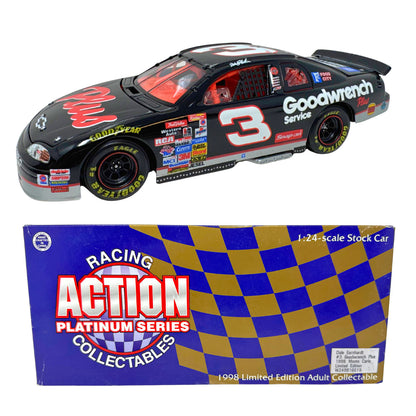 Action Nascar #3 Dale Earnhardt Goodwrench Plus 1998 Monte Carlo 1:24 Diecast