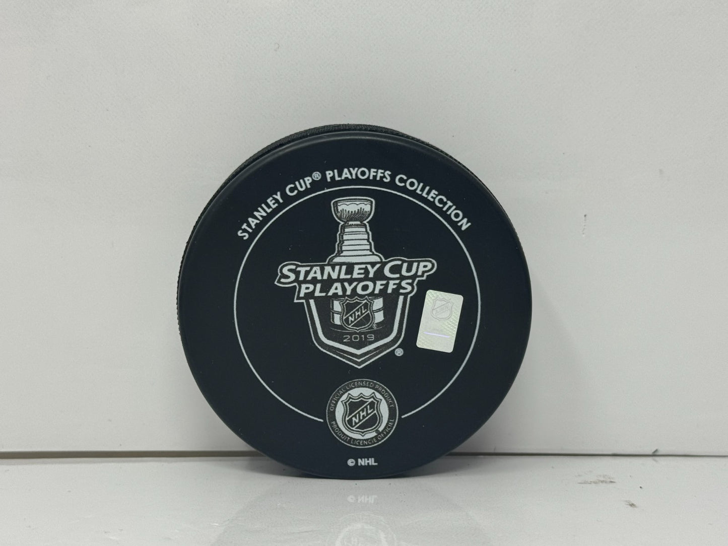 Jake Allen St. Louis Blues Stanley Cup Champ Signed NHL Autograph Puck Blue Auto