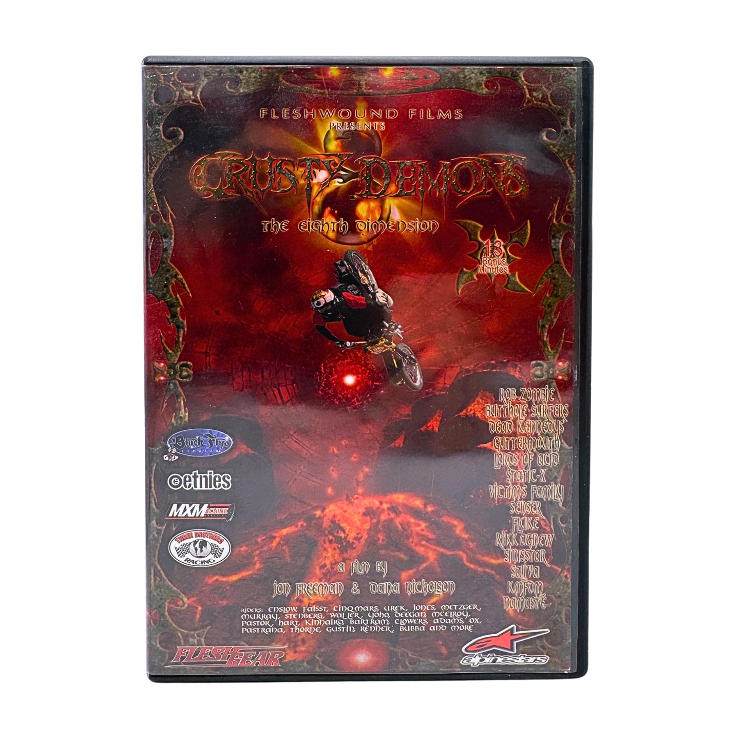 Crusty Demons Of Dirt 8 (DVD) Dirt Bike Sports Motorcross