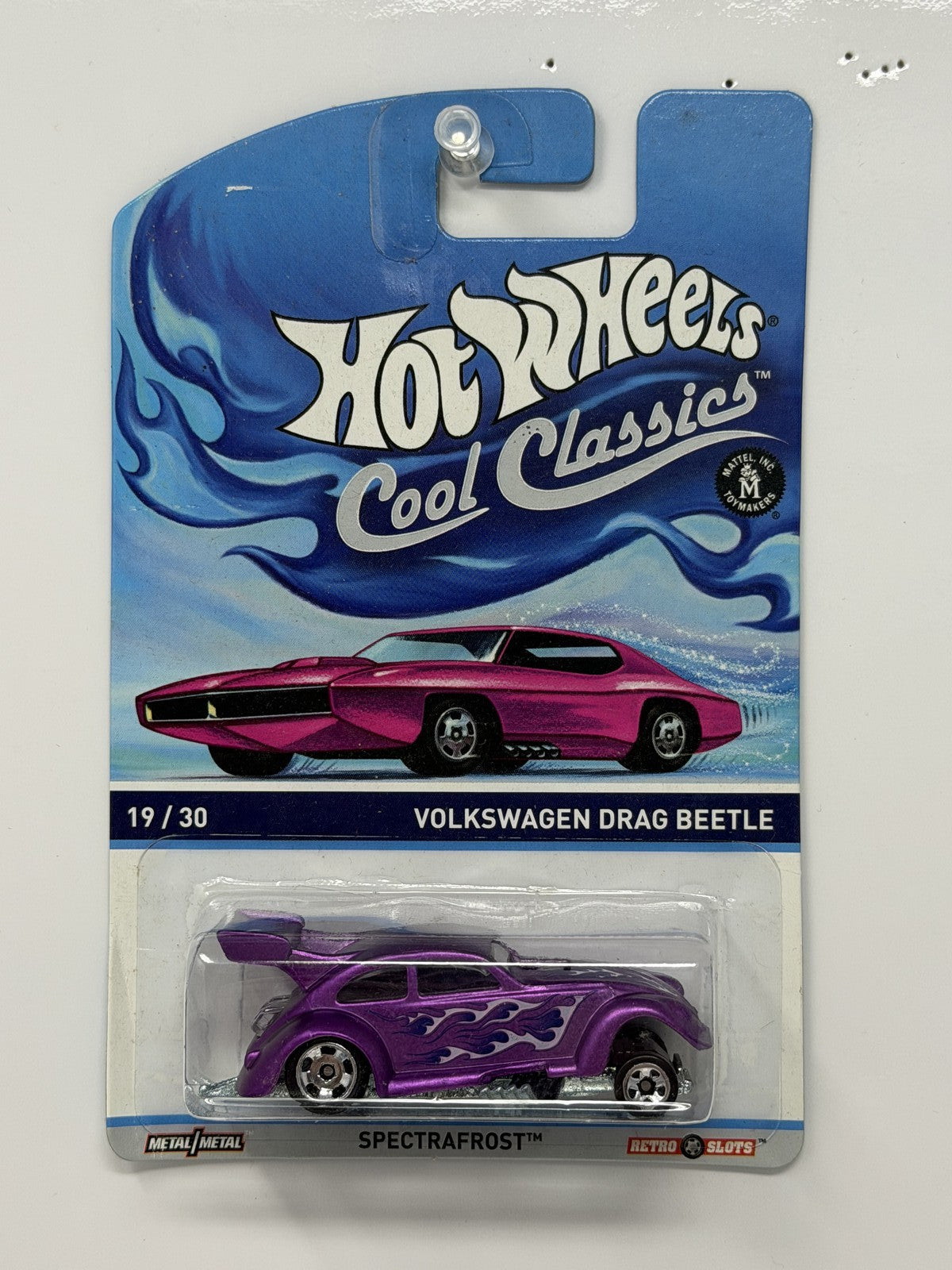 Hot Wheels Cool Classics Volkswagen Drag Beetle 1:64 Diecast Purple