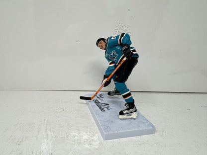 McFarlane NHL Jonathan Cheechoo San Jose Sharks Figure Auto Signed