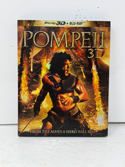 Pompeii (3D Blu-ray) Kit Harington Action Adventure Historical Epic