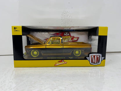 M2 Machines 1973 Chevrolet Cheyenne 10 Truck Weekend of Wheels 1:24 Diecast