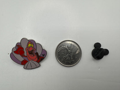 DLR Disney Sebastian Little Mermaid Shell Hidden Mickey Trading Pin DC1S11