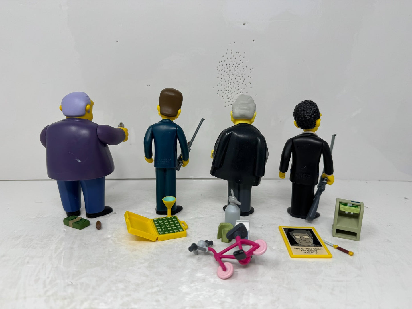 Simpsons World of Springfield Mafia Figure Set Playmates