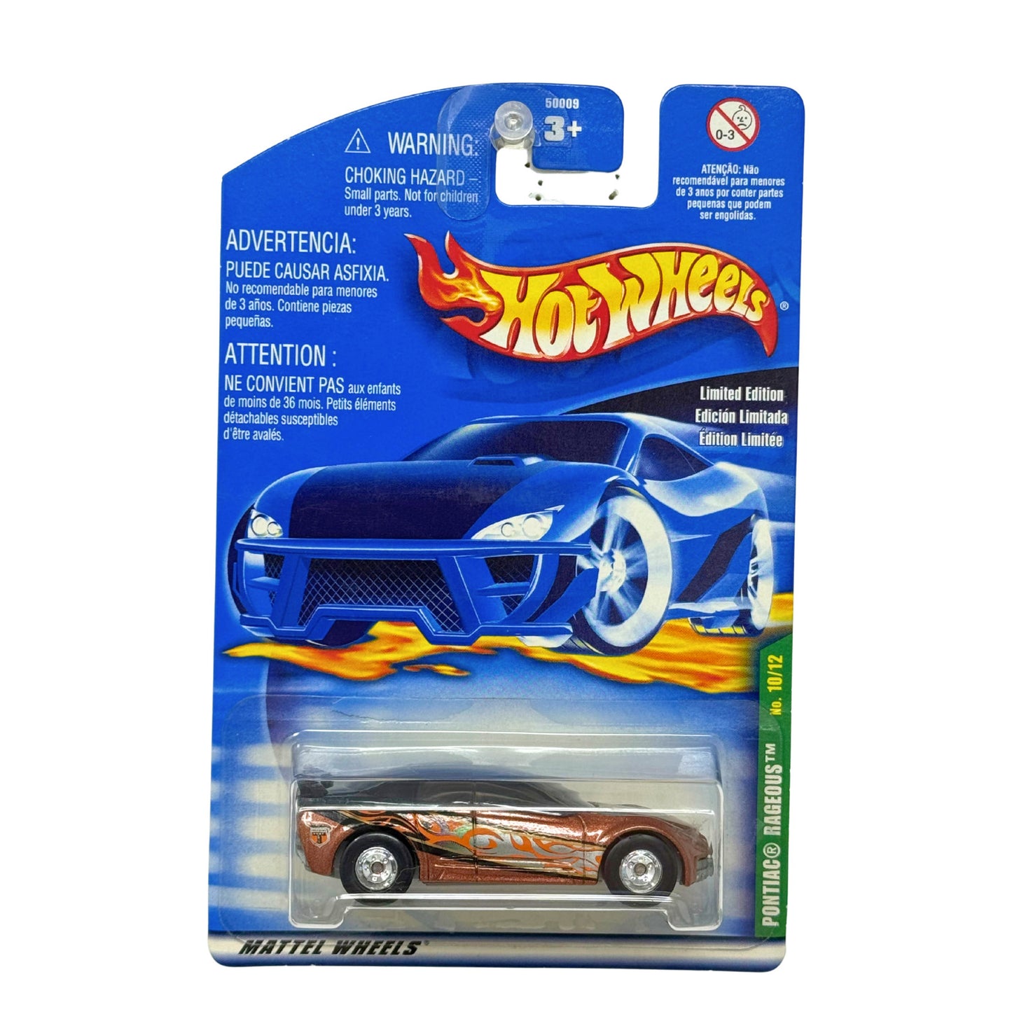 Hot Wheels T-Hunt Pontiac Rageous 1:64 Diecast Real Riders