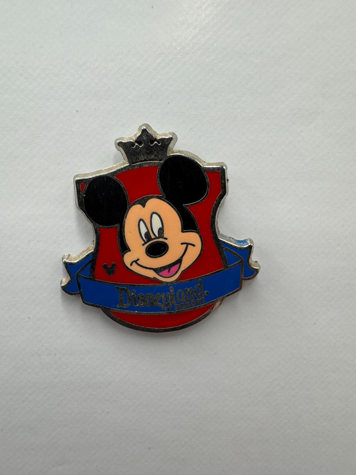 DLR Disney Mickey Mouse Crests Hidden Mickey Trading Pin DC2S11
