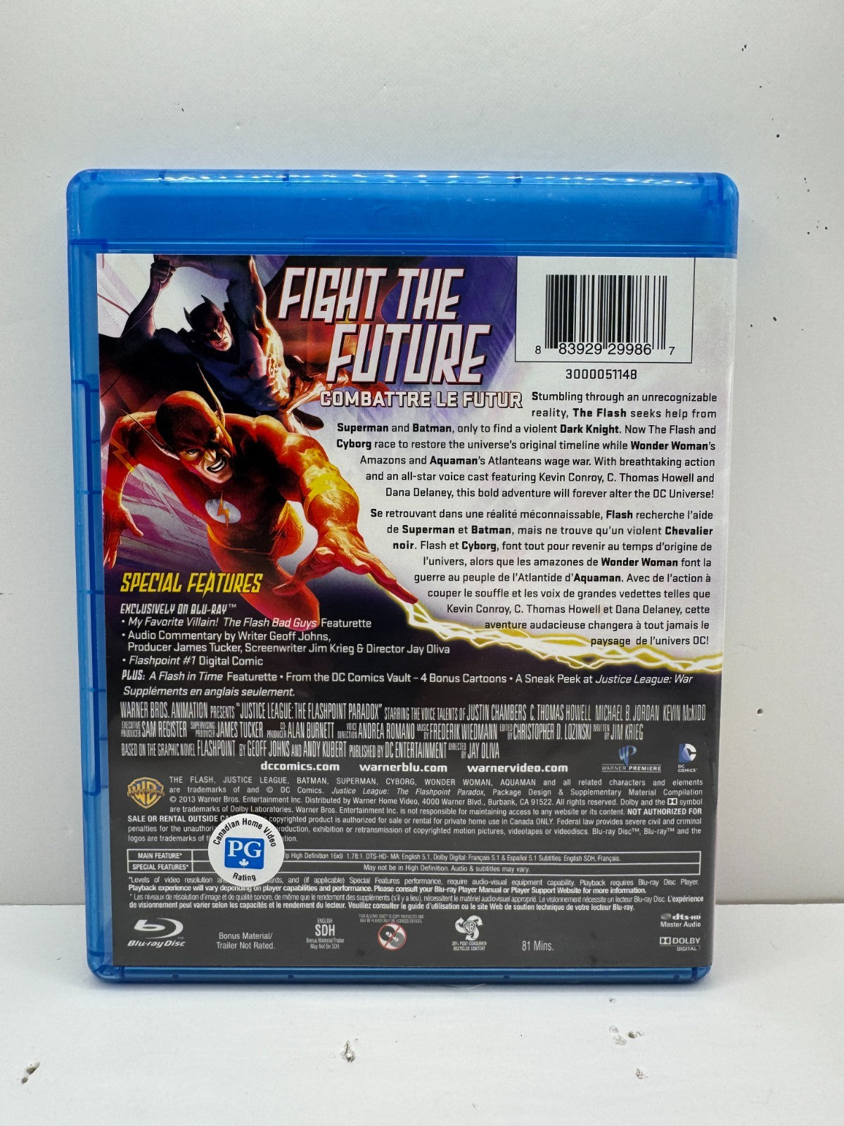 Justice League: The Flashpoint Paradox (Blu-ray) Justin Chambers DC