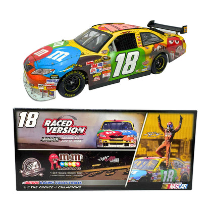 Action NASCAR #18 Kyle Busch M&M's Infineon Win 2008 Toyota Camry 1:24 Diecast