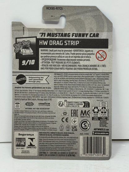 Hot Wheels Treasure Hunt HW Drag Strip 1971 Mustang Funny Car 1:64 Diecast