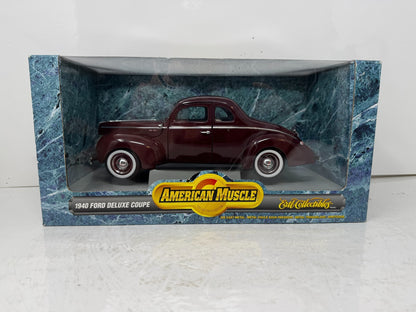 Ertl American Muscle 1940 Ford Deluxe Coupe 1:18 Diecast