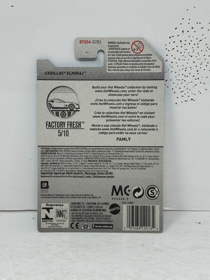 Hot Wheels Factory Fresh Cadillac Elmiraj 1:64 Diecast FRONT WHEEL ERROR