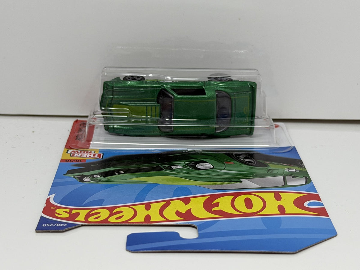 Hot Wheels Then and Now 1981 Chevrolet Camaro 1:64 Diecast Green