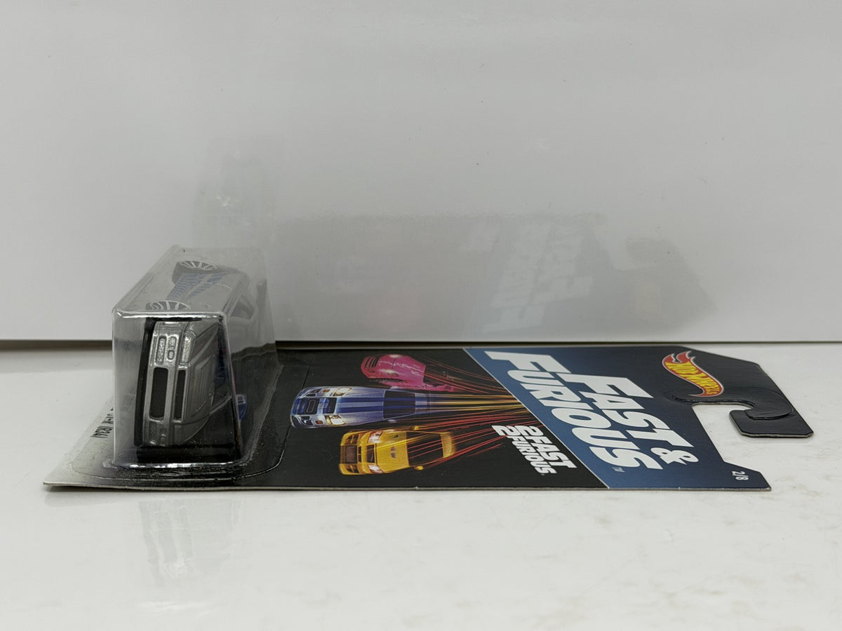 Hot Wheels 2 Fast 2 Furious Nissan Skyline GT-R R34 1:64 Diecast Silver