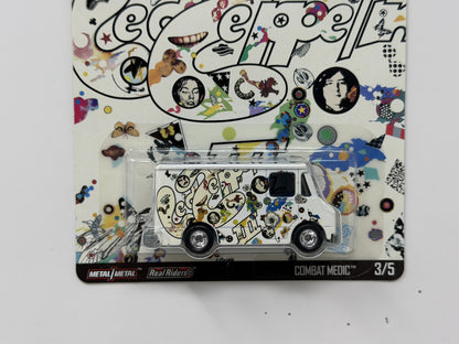 Hot Wheels Premium Led Zeppelin Combat Medic 1:64 Diecast Real Riders