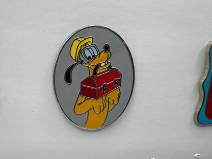 Disney Construction Starter Set Pluto Trading Pin DC1S10