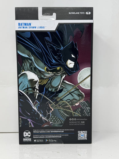 McFarlane DC Multiverse Batman Spawn 1996 Platinum Edition Action Figure