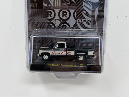 M2 Machines Coca-Cola 1973 Chevrolet Cheyenne Super 30 1:64 Diecast