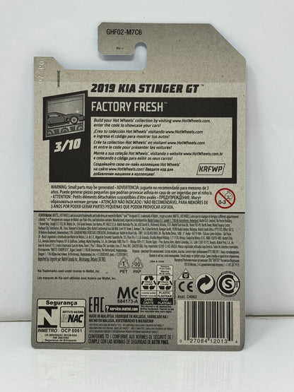 Hot Wheels Factory Fresh 2019 Kia Stinger GT 1:64 Diecast