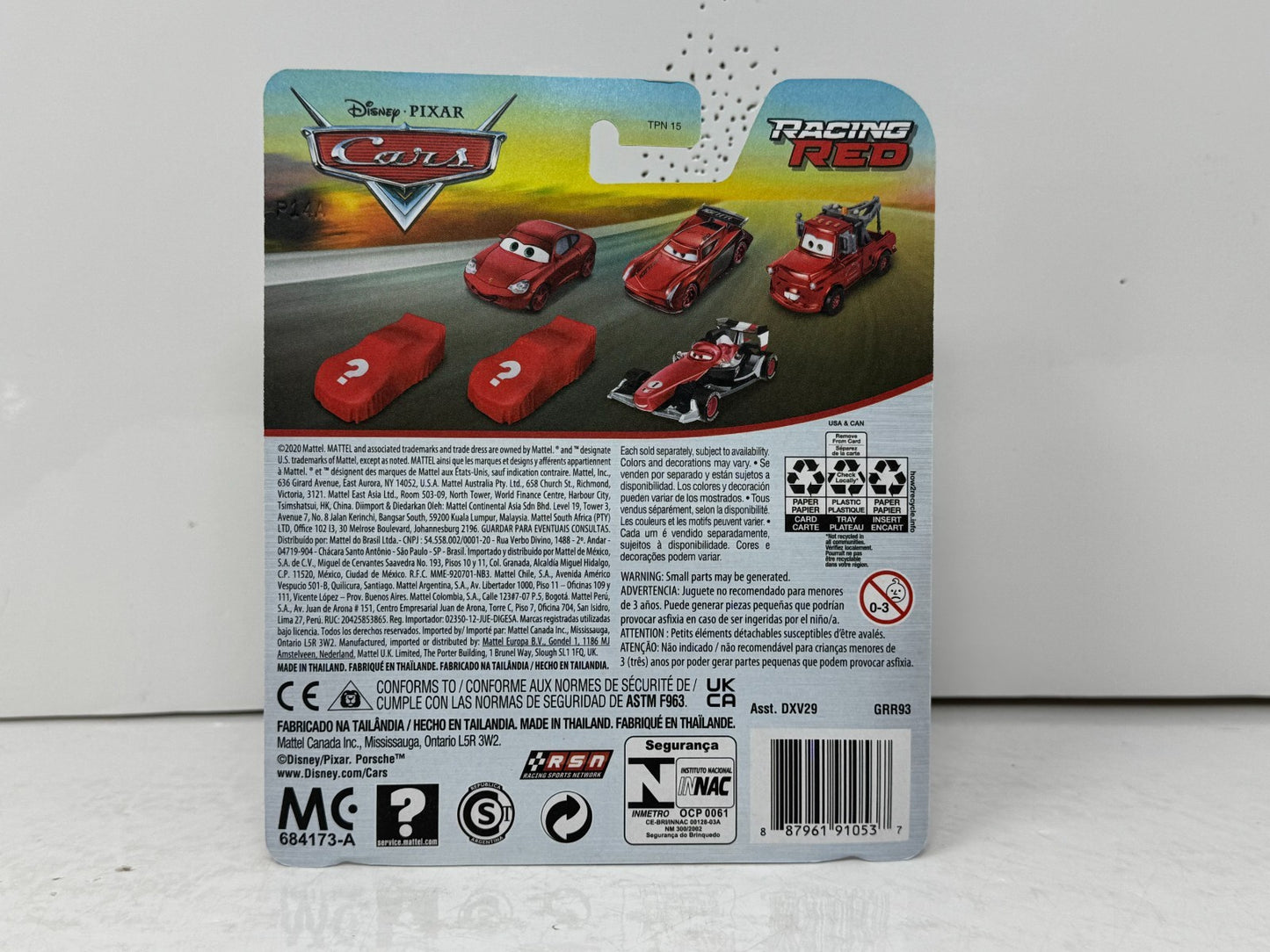 Disney Pixar Cars Francesco Bernoulli Racing Red 2021 Metal 1:55 Diecast
