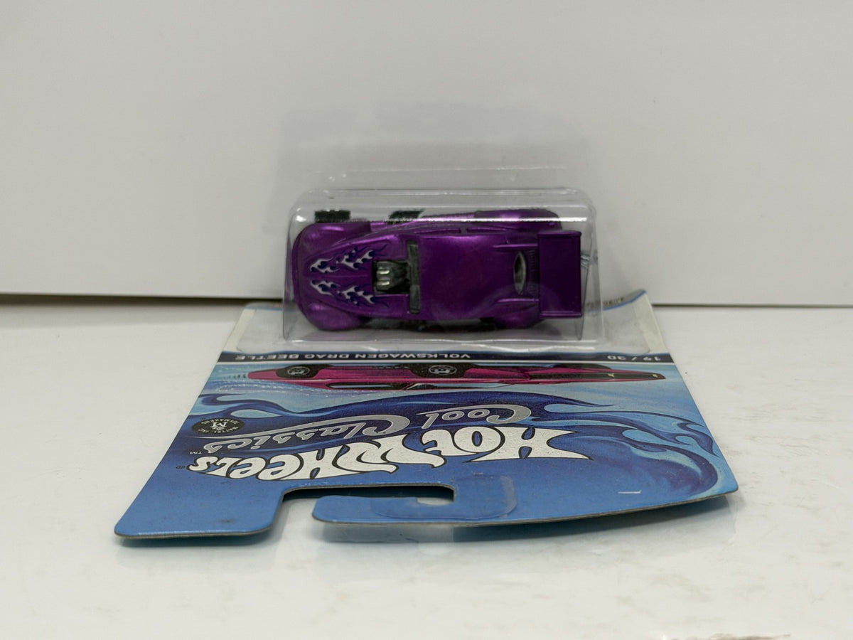 Hot Wheels Cool Classics Volkswagen Drag Beetle 1:64 Diecast Purple
