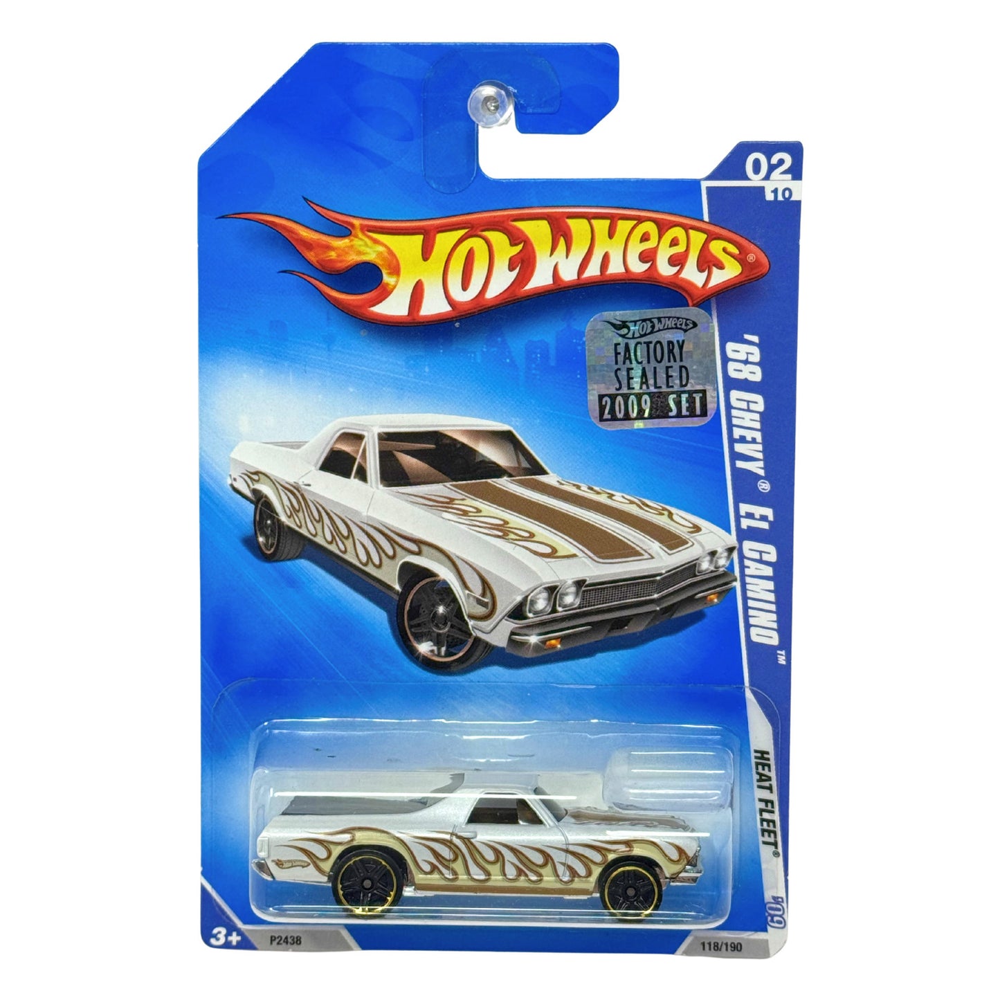 Hot Wheels Heat Fleet 1968 Chevy El Camino 1:64 Diecast Factory Sealed
