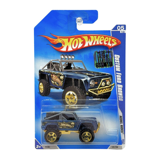 Hot Wheels Rebel Rides Custom Ford Bronco 1:64 Diecast Factory Sealed