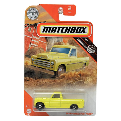 Matchbox MBX Countryside 1956 Powell Sport Pickup 1:64 Diecast