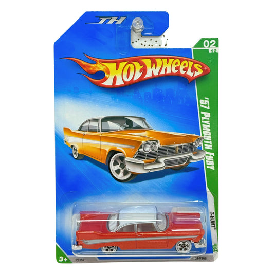 Hot Wheels Treasure Hunt T-Hunt 1957 Plymouth Fury 1:64 Diecast
