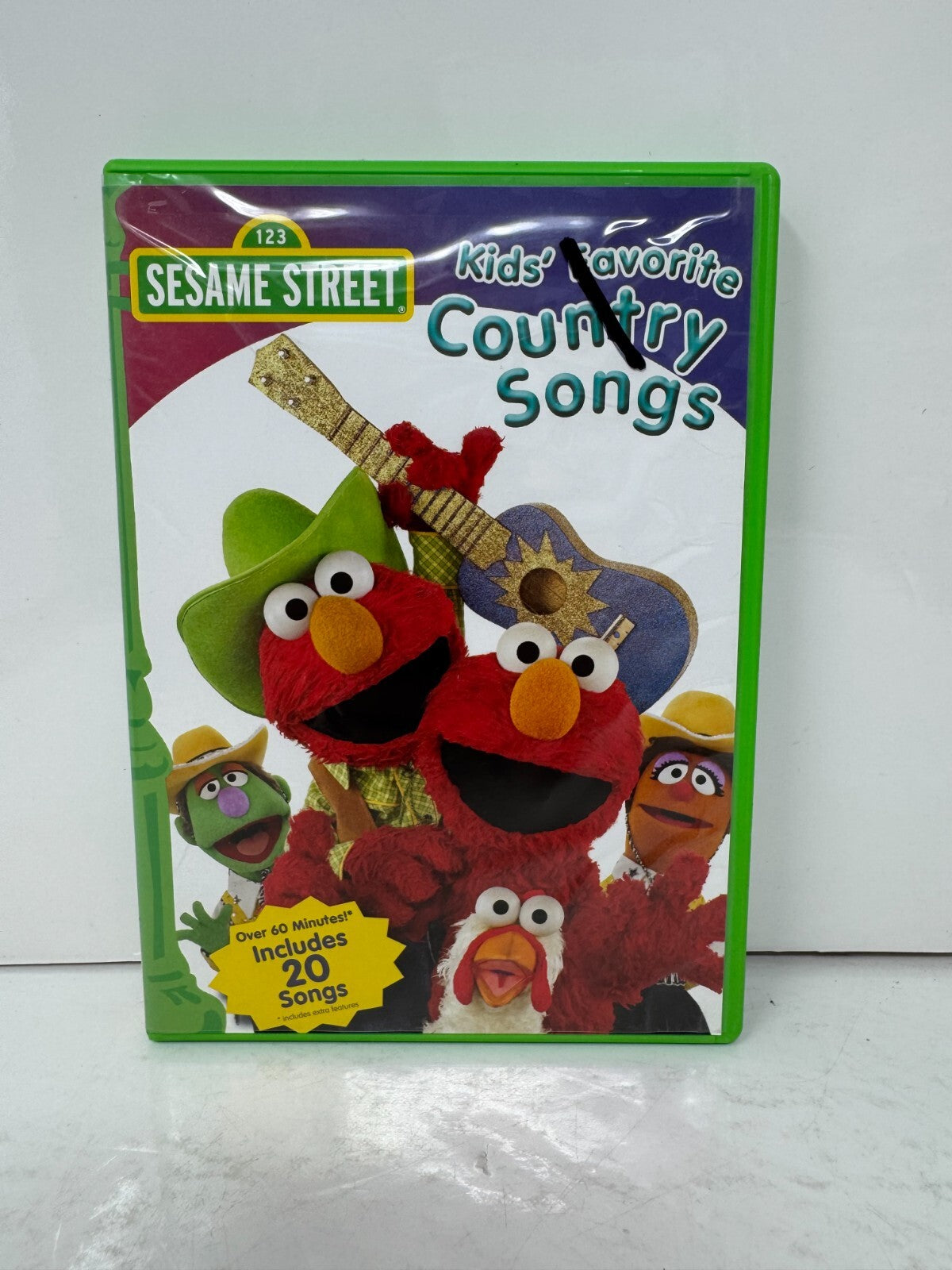 Sesame Street: Kids' Favorite Country Songs (DVD) Family Good Condition!!!