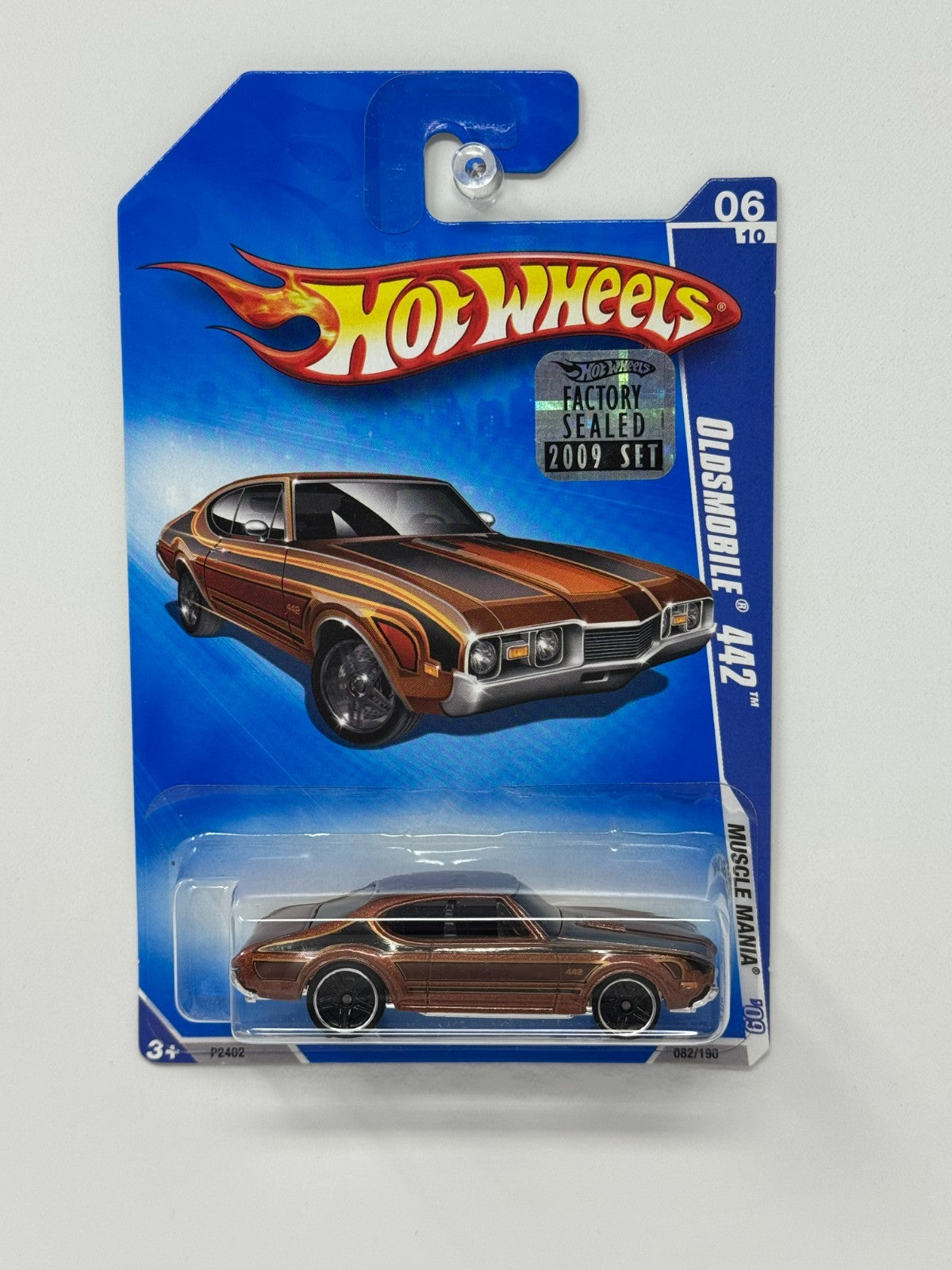 Hot Wheels Muscle Mania 1970 Oldsmobile 442 1:64 Diecast Factory Sealed Copper