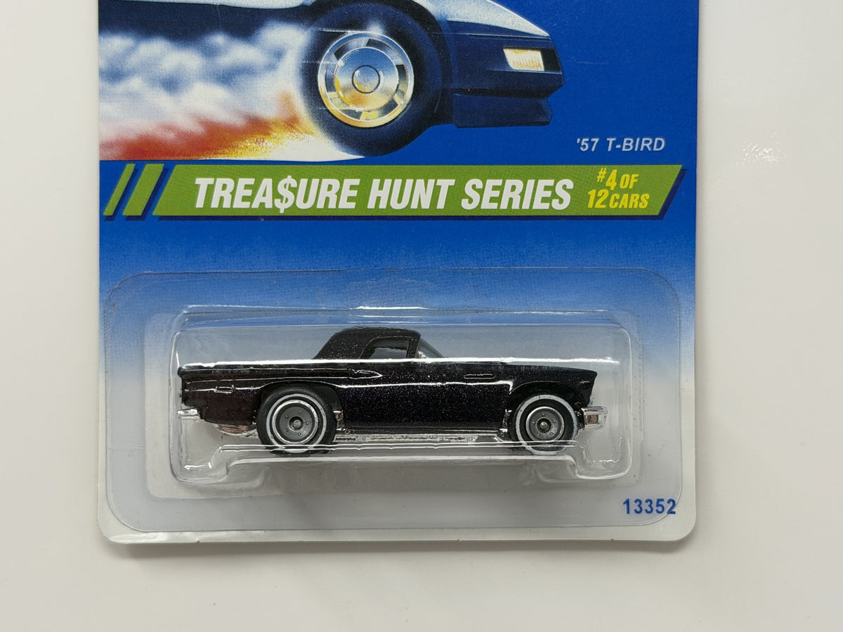 Hot Wheels 1995 Treasure Hunt Series 1957 Ford Thunderbird 1:64 Diecast Black