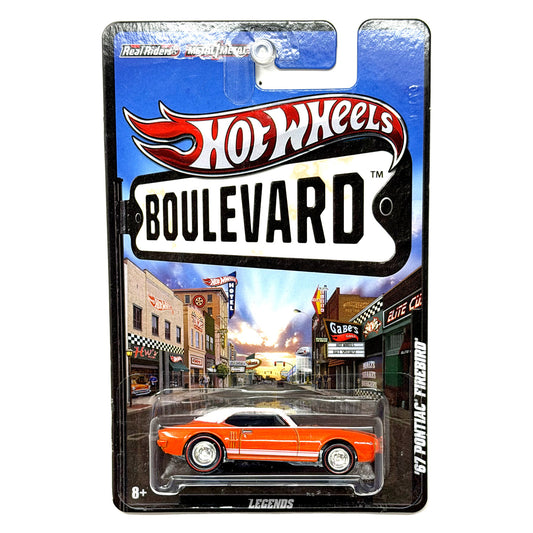 Hot Wheels Boulevard 1967 Pontiac Firebird 1:64 Diecast Real Riders