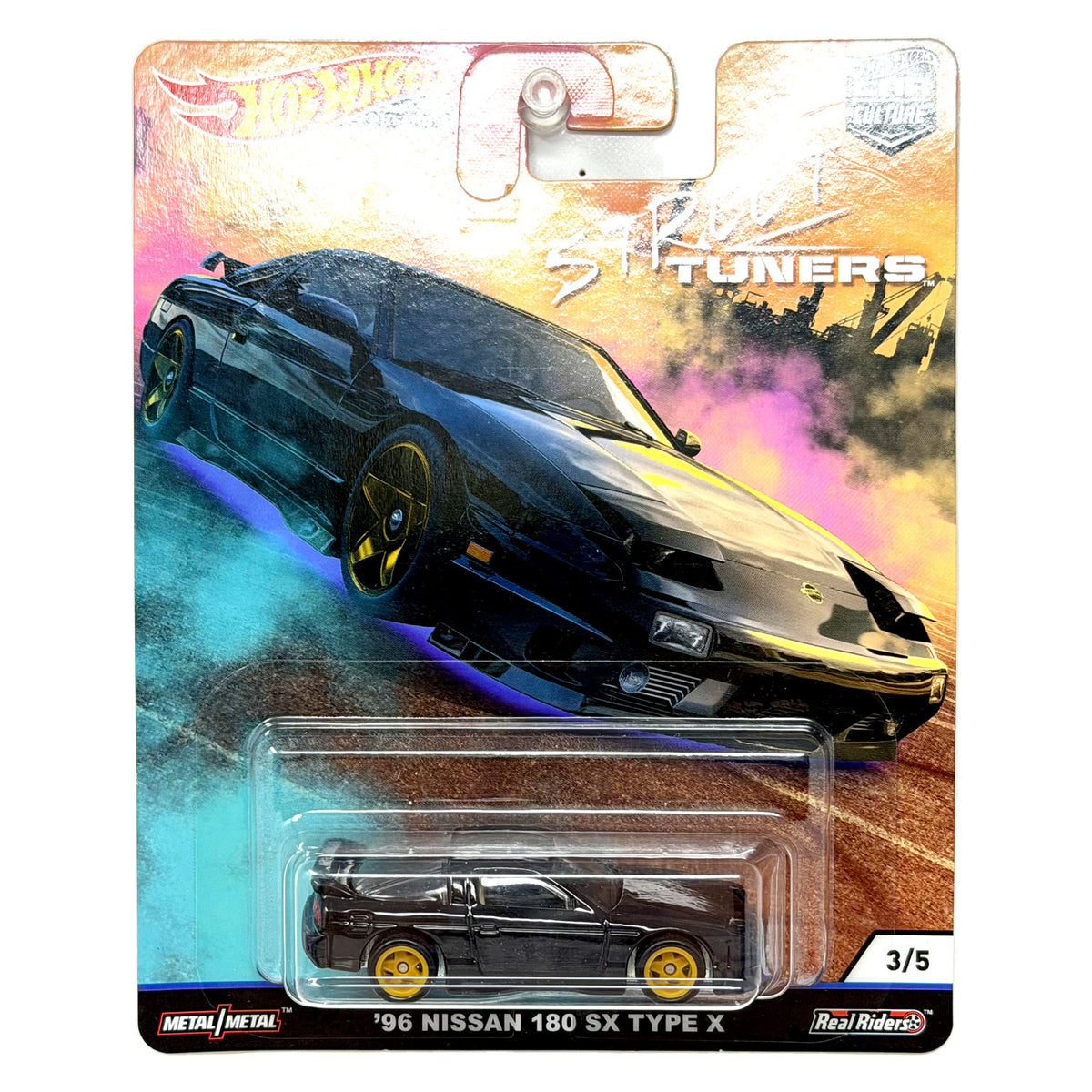 Hot Wheels Premium Street Tuners 1996 Nissan 180SX Type X 1:64 Diecast