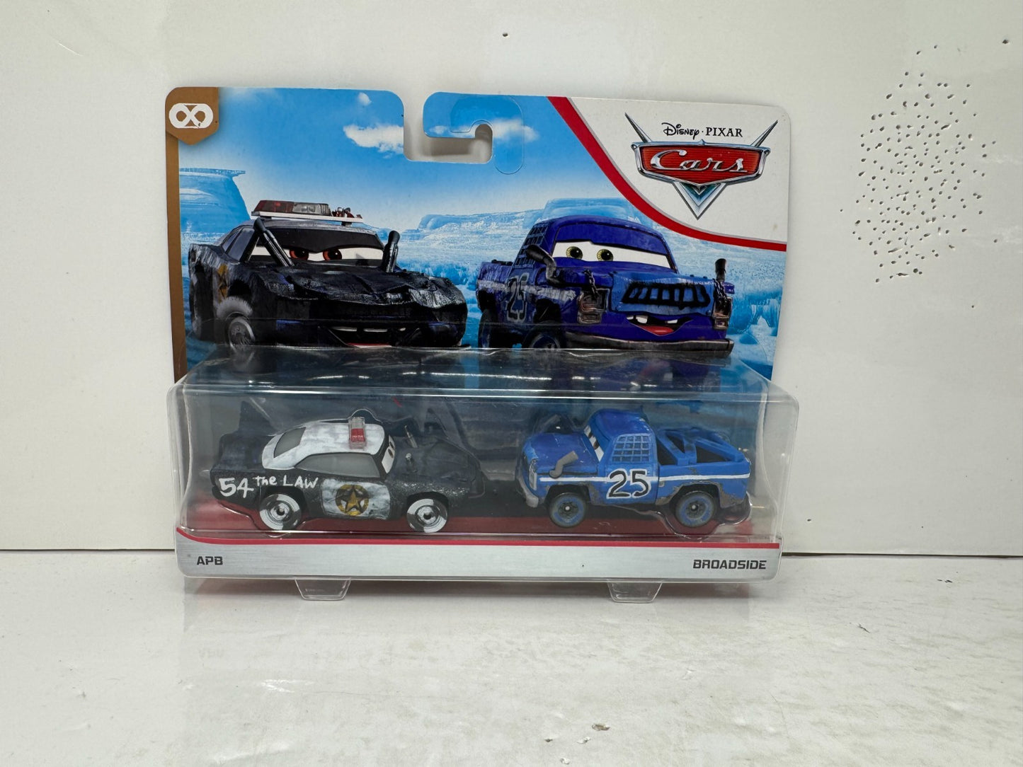 Disney Pixar Cars Thunder Hollow APB & Broadside 1:55 Diecast