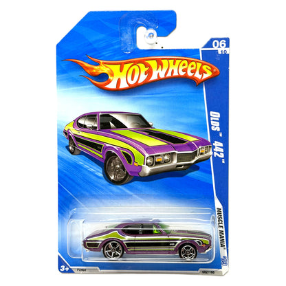 Hot Wheels Muscle Mania Oldsmobile 442 1:64 Diecast