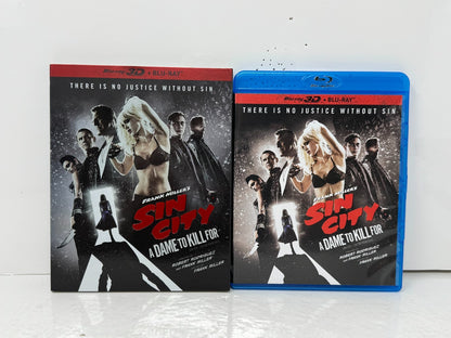 Sin City: A Dame to Kill For (3D Blu-ray) Action Crime Graphic Novel Film