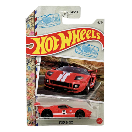 Hot Wheels World Class Racers Ford GT 1:64 Diecast